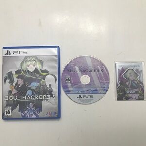 Soul Hackers 2 Launch Edition PS5 w 5 Bonus Art Cards US Version